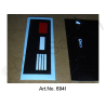 Sticker set, display for water temperature, 2-part