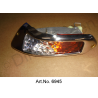 Turn signal, Pallas, white-orange, left, until 1967, with chrome frame, reproduction
