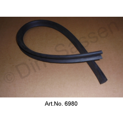 Gasket for ventilation ducts in the dashboard, from 1960, engine compartment side