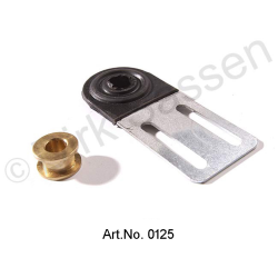 Gasgestängehalter mit Gummilagerung & Buchse (8 mm)