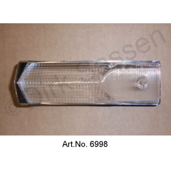 Cap voor binnenverlichting, ID, op de B-stijl, 1968 tot 1972, vierkante versie