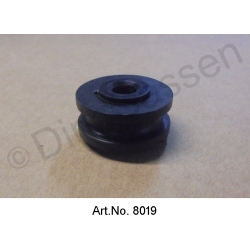 Goma para la articulación del acelerador, debajo, en el pedal del acelerador