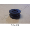 Rubber for throttle linkage, below, on the accelerator pedal