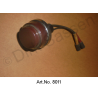 Control lamp, battery, as new, 1968 to 1969