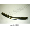 Bumper sheet, front, top, polished