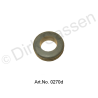 Abrasion protection rubber, suction hose, on the battery frame