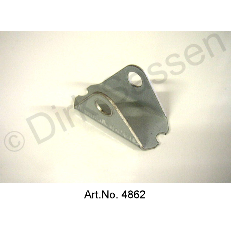 Bolt holder for entrance panel, rear