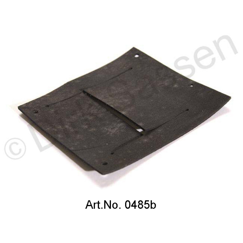 Afdichting op het spatbord, stuuroverbrenging, 1962 tot 1967