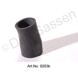 Water hose, in front of heating valve, 80 cm