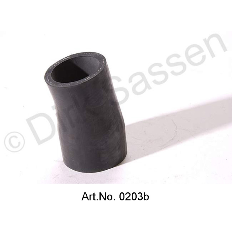 Water hose, in front of heating valve, 80 cm