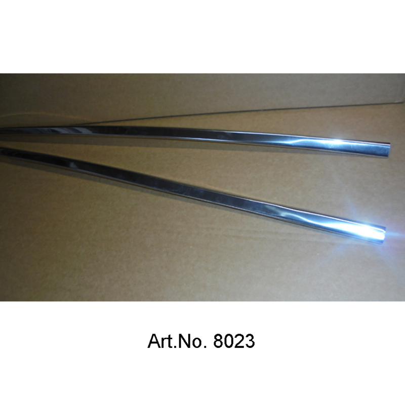 Bandes décoratives pour toit, inox, paire, reproduction, qualité moyenne