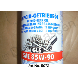 Olio per ingranaggi, 75/90, speciale ipoide, 1 litro