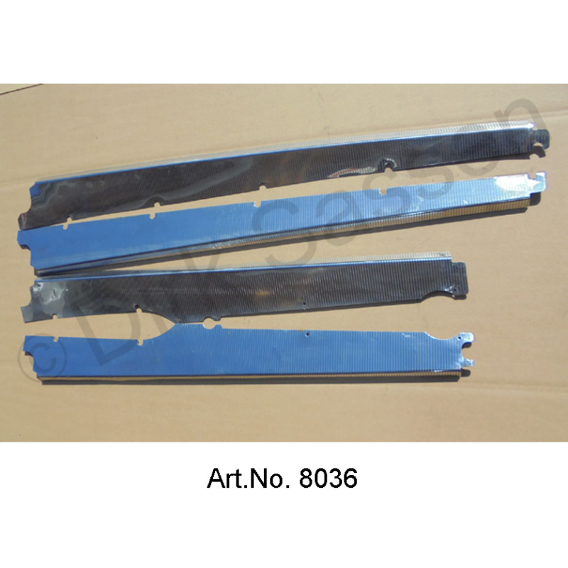 Set for sill paneling, at the entrance, original, used, 4-piece set, above