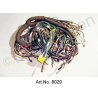 Kabelbaum, Wechselstrom, ab 04/1971, Batterie links, Rundinstrumente, 8 Sicherungen, Exportversion