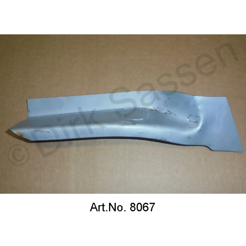Repair frame for roof, end piece, C-pillar, left