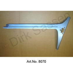 Repair frame for roof, A-pillar, right, top