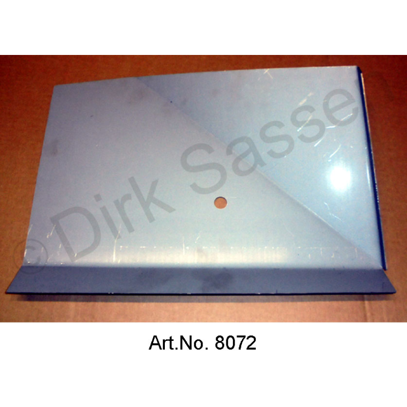 Hoja de reparación para piso del automóvil, espacio para pies, frente, lado del pasajero