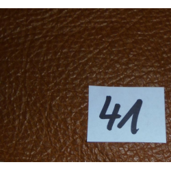 Seat covers, Pallas, leather, light brown, pre-assembled, exchange part