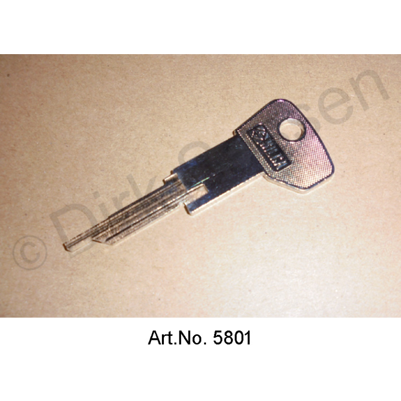 Llave de encendido en blanco, desde 09/1969