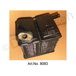 Radiador de calefacción, grande, con brida de válvula de calefacción, usado, funcional, 1968 a 1969
