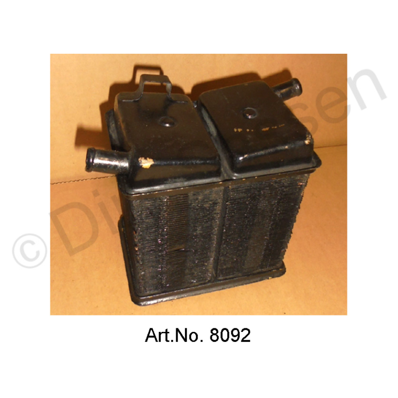 Radiateur de chauffage, grand, jusqu'en 1969, utilisé et fonctionnel