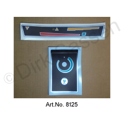 Set of stickers, for air conditioning, 2 pieces