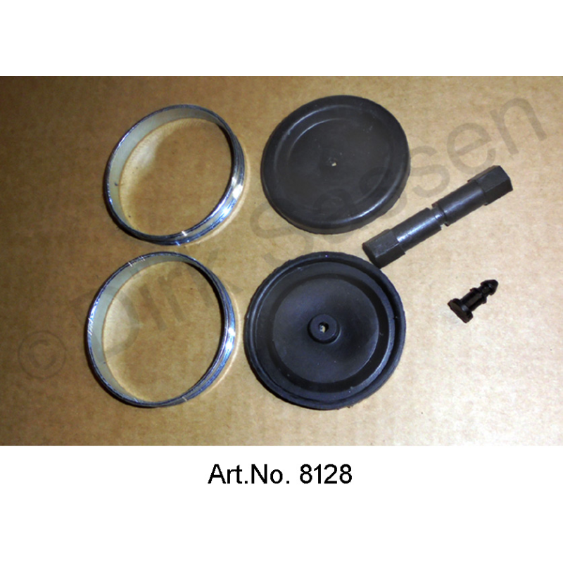 Vibration damper for headlights, overhaul kit