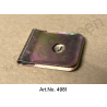 Sheet metal nut for air scoop, on the aluminum shaft, newly manufactured