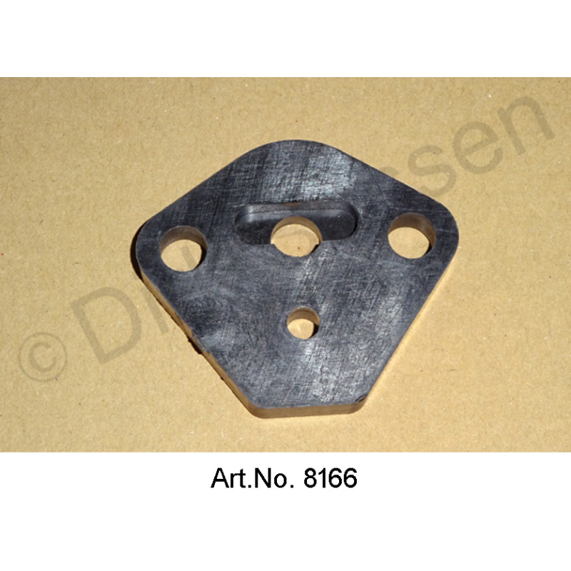 Fuel pump, spacer, 1965 to 1975