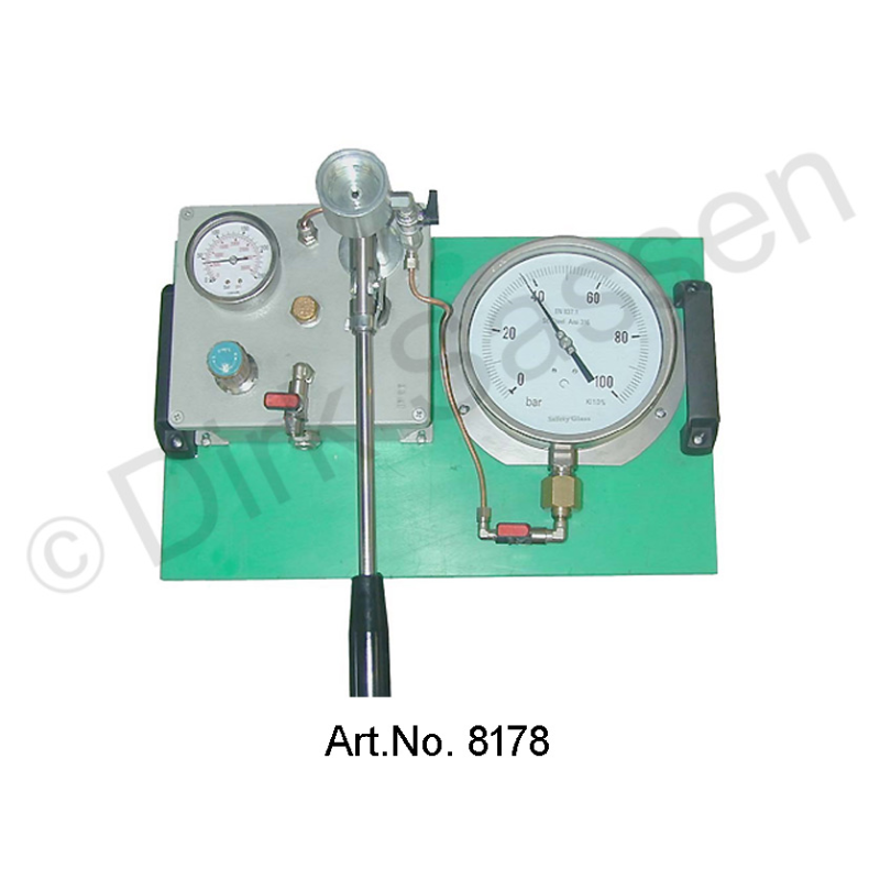 Hydraulic test bench, on order