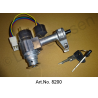 Ignition lock, for semi-automatic, replacement type, with 6 connections, new part, from 1969