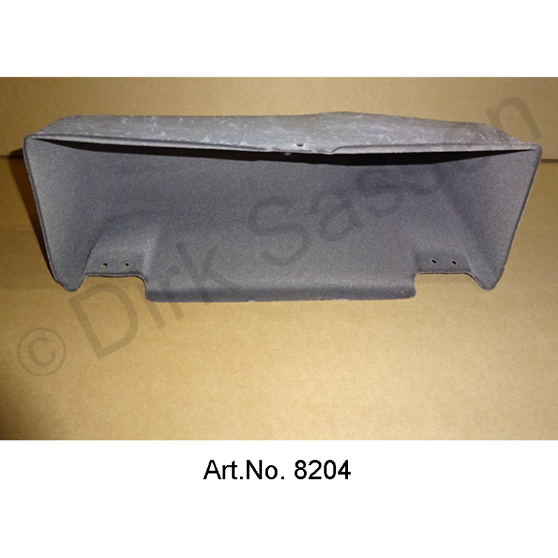 Glove box for dashboard, version ID, flocked, until 1969, newly manufactured