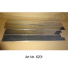 Jeu de panneaux pour porte, intérieur, Pallas, Inox, nouvelle fabrication