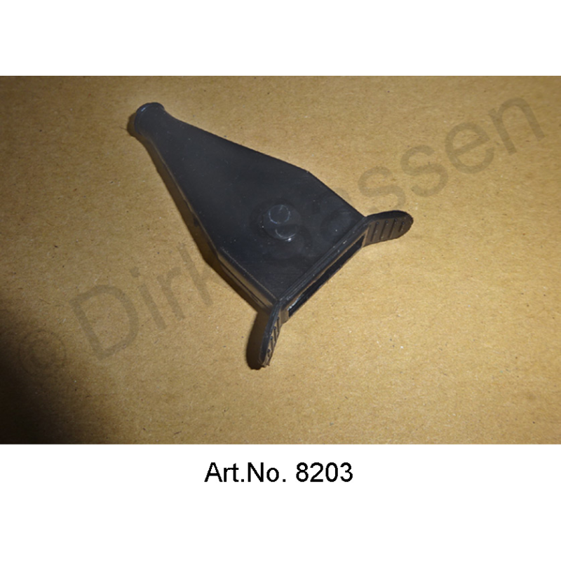 Rubber protective cap for cable connector, for IE, 4-pin