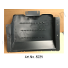 Gearbox oil collecting pan, instead of air baffle, no possibility of installing air inlets Brake