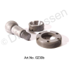 Ball pin, below, repair set, from 1965, retro design with spacers