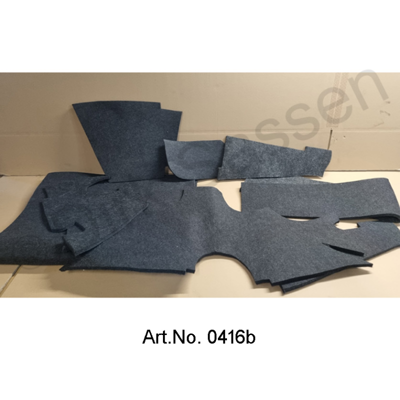 Set isolatiematten, Pallas, uit 1968, 9 stuks