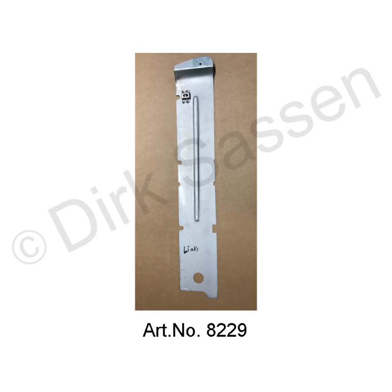 Repair panel for frame shoe, left, 1962 to 1967