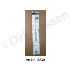 Repair panel for frame shoe, right, 1962 to 1967
