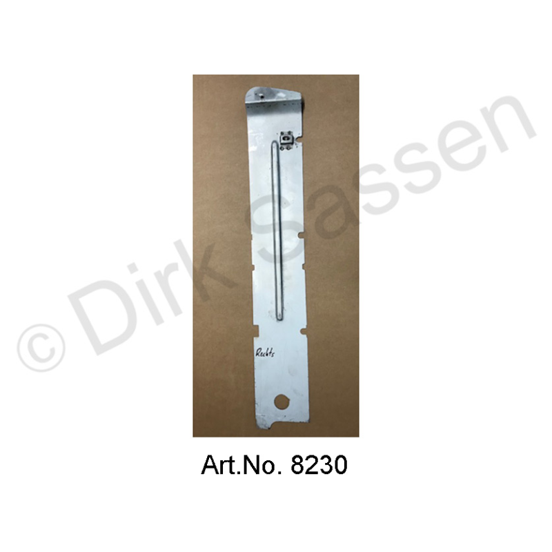 Repair panel for frame shoe, right, 1962 to 1967