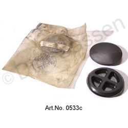 Tapón ciego de matrícula, 1965-1967, DX25175, Pieza de repuesto de equipo original