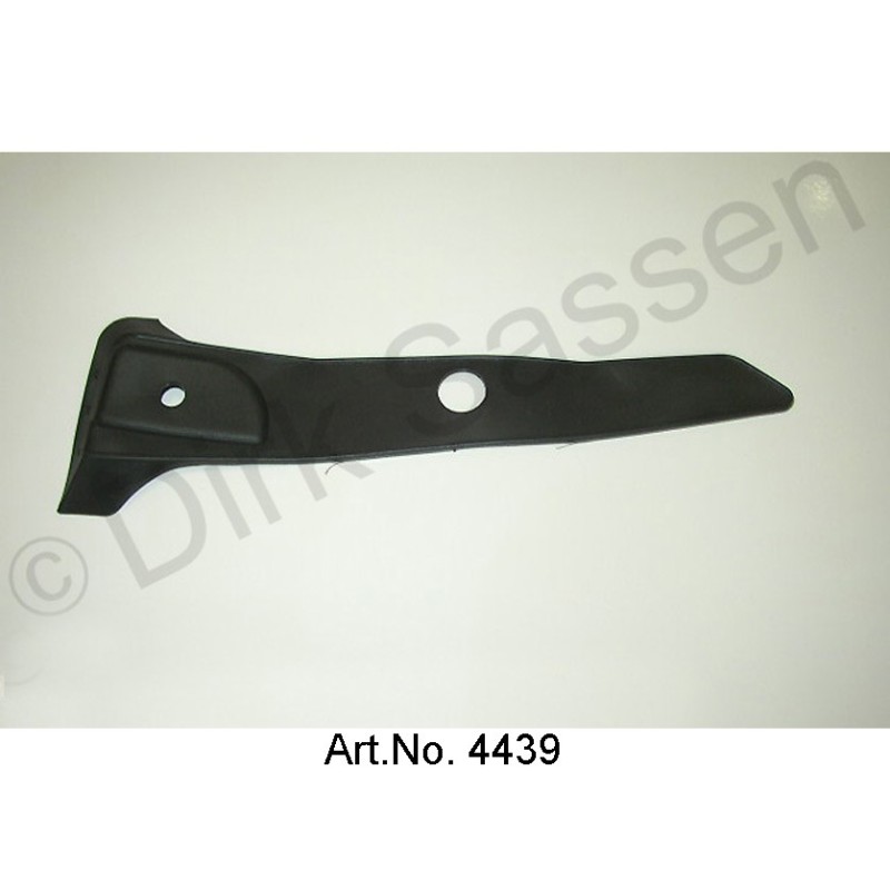 Rabat du boîtier, charnière en caoutchouc, à droite, nouvelle fabrication