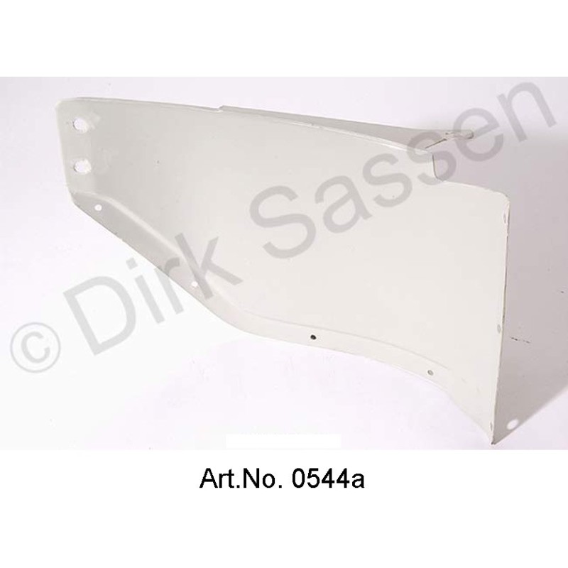 Panneau anti-éclaboussures pour jupe avant, gauche, GFK