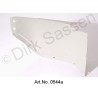 Splash plate for front bumper, left, GFK
