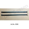 Tank, fastening straps, used, without counterholder
