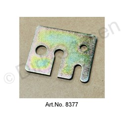 Schlossfalle, Distanzplatte, ab 1971, gelb chromatiert