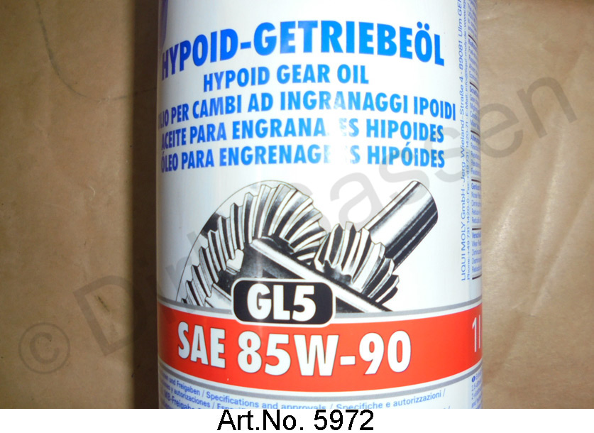 Getriebeöl, 75/90, Hypoid Spezial, 1 Liter