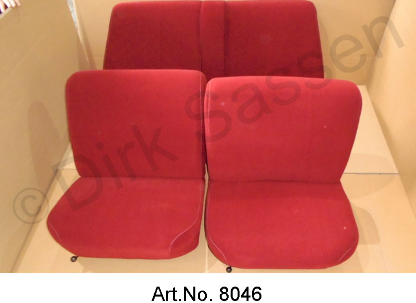 Innenausstattung, bis 1968, Non Pallas, glatter Stoff, Jersey, fertig montiert, AT